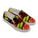 Flowers 1 1 Women s Canvas Slip Ons View3