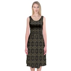 Sikanni Midi Sleeveless Dress by deformigo