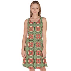 Tofino Knee Length Skater Dress With Pockets by deformigo