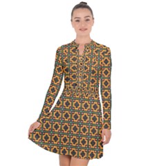 Banyan Long Sleeve Panel Dress by deformigo