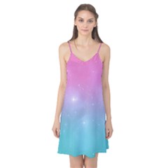 Pastel Goth Galaxy  Camis Nightgown by thethiiird