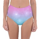 Pastel Goth Galaxy  Reversible High-Waist Bikini Bottoms View1