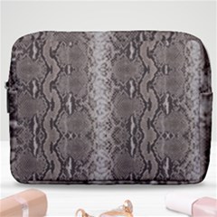 Python Snakeskin Print Make Up Pouch (large) by LoolyElzayat