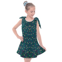 Reef Filled Of Love And Respect With  Fauna Ornate Kids  Tie Up Tunic Dress by pepitasart