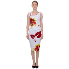 Kalent Zaiz (white)sleeveless Pencil Dress by KalentZaiz