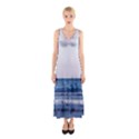 Pink Ocean Hues Sleeveless Maxi Dress View1