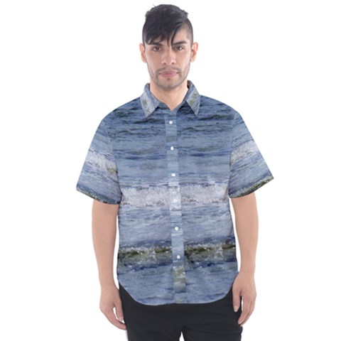 Typical Ocean Day Men s Short Sleeve Shirt by TheLazyPineapple