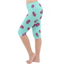 Donuts Pattern Food Colourful Lightweight Velour Cropped Yoga Leggings View2