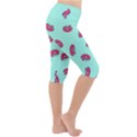 Donuts Pattern Food Colourful Lightweight Velour Cropped Yoga Leggings View3