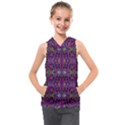 ABSTRACT-S-3 Kids  Sleeveless Hoodie View1