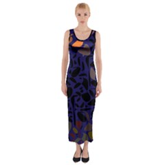 Zappwaits Fitted Maxi Dress by zappwaits