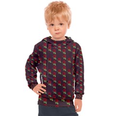 Rose Maroon Kids  Hooded Pullover by snowwhitegirl