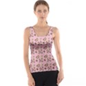 Robin Art Pink Pattern Tank Top View1