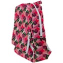 Doily Rose Pattern Watermelon Pink Travelers  Backpack View1