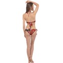 Sophie Taeuber Arp, Composition à Motifs D arceaux Ou Composition Horizontale Verticale Cross Front Halter Bikini Set View2