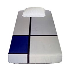 Tableau I, By Piet Mondriaan Fitted Sheet (single Size) by Sobalvarro