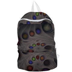 Fractal Fantasy Abstract Pattern Foldable Lightweight Backpack by Wegoenart