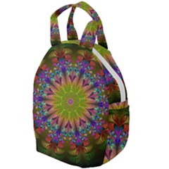 Fractal Abstract Background Pattern Travel Backpacks by Wegoenart