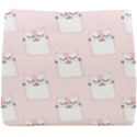 Pattern Pink Cute Sweet Fur Cats Seat Cushion View1