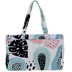 Seamless Pattern With Fruits Canvas Work Bag by Nexatart