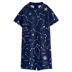 Space Wallpapers Kids  Boyleg Half Suit Swimwear