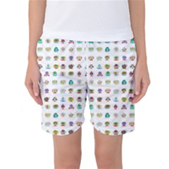 All The Aliens Teeny Women s Basketball Shorts by ArtByAng