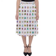 All The Aliens Teeny Classic Midi Skirt by ArtByAng