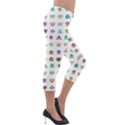 All The Aliens Teeny Lightweight Velour Capri Leggings  View4