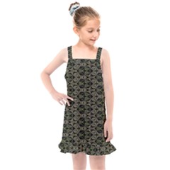 Green Digitalart Kids  Overall Dress by Sparkle