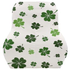 St Patricks Day Pattern Car Seat Back Cushion  by Valentinaart