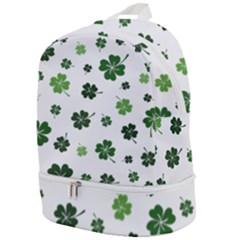 St Patricks Day Pattern Zip Bottom Backpack by Valentinaart