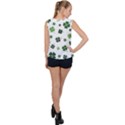 St Patricks day pattern Bubble Hem Chiffon Tank Top View2