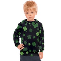 St Patricks Day Kids  Hooded Pullover by Valentinaart