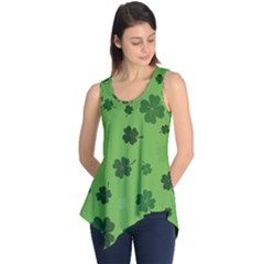 St Patricks Day Sleeveless Tunic by Valentinaart