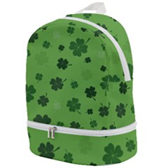 St Patricks Day Zip Bottom Backpack by Valentinaart