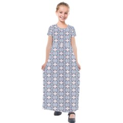 Digital Stars Kids  Short Sleeve Maxi Dress by Sparkle