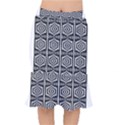 Mandala Pattern Short Mermaid Skirt View1