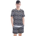 Mandala Pattern Men s Mesh Tee and Shorts Set View1