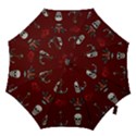 Tattoo Old School Background Pattern Hook Handle Umbrellas (Medium) View1