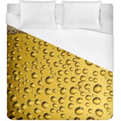 Beer Bubbles Duvet Cover (king Size) by Wegoenart