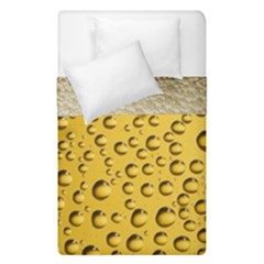 Beer Bubbles Duvet Cover Double Side (single Size) by Wegoenart