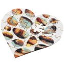 Gems Wooden Puzzle Heart View2