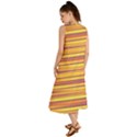 Strips Hole Summer Maxi Dress View2