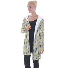 Color Tiles Longline Hooded Cardigan by Sparkle