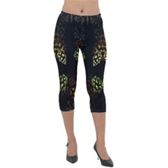 Duckies Lightweight Velour Capri Leggings  by Sparkle