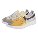 Seamless Pattern Cute Cat Cartoons Women s Slip On Sneakers View2