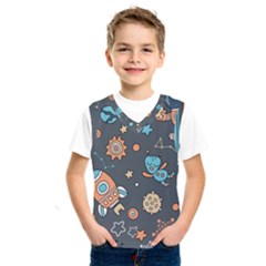 Space Seamless Pattern Kids  Sportswear by Vaneshart