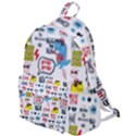 Monster Cool Seamless Pattern The Plain Backpack View1