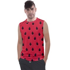 Seamless Watermelon Surface Texture Men s Regular Tank Top by Vaneshart