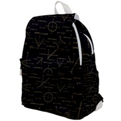 Abstract Math Pattern Top Flap Backpack by Vaneshart